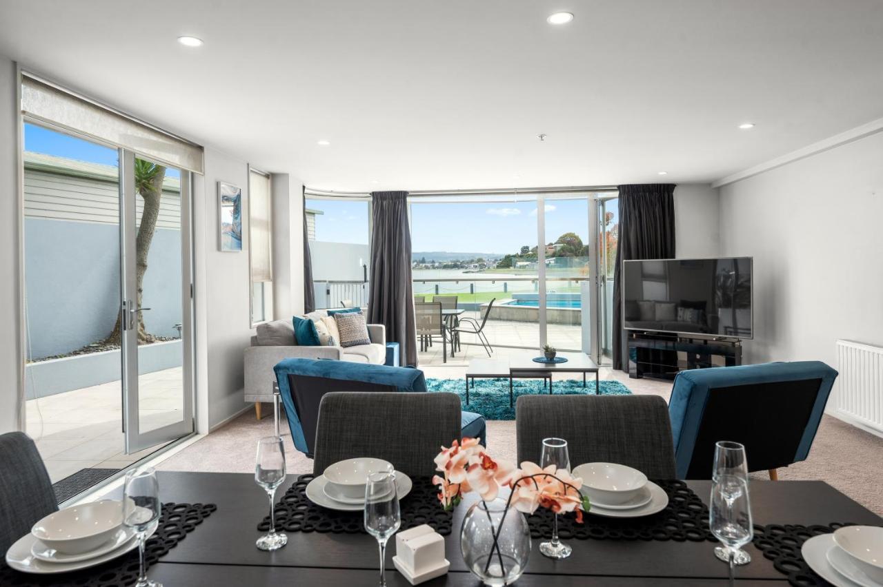 Lakeside Apartment Waimahana 1 เทาโป ภายนอก รูปภาพ