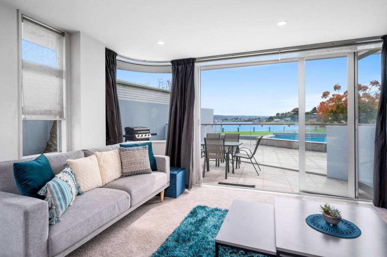 Lakeside Apartment Waimahana 1 เทาโป ภายนอก รูปภาพ